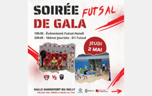 Soirée Handi Futsal 2 Mai !