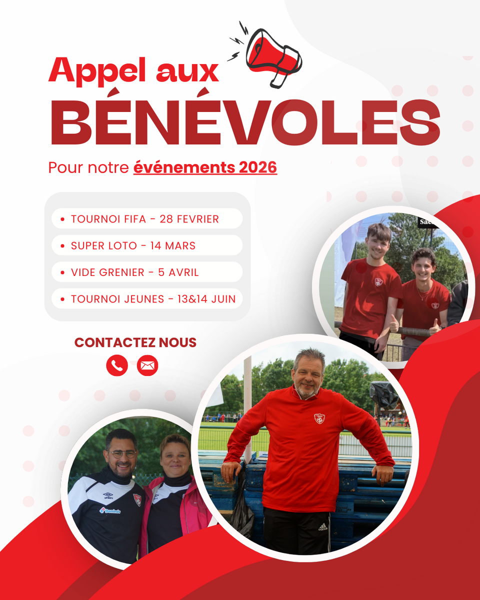 APPEL AUX BENEVOLES