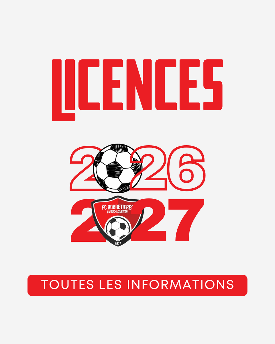 Licences 2026/2027
