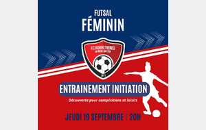 Animation futsal féminin - Jeudi 19 Septembre