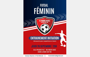 2nd soirée d'Initiation Futsal Féminin